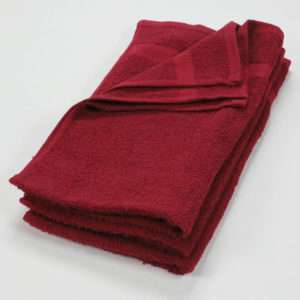 Red Color Hand Towels