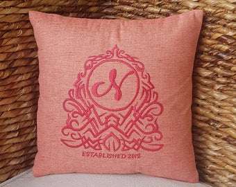 Custom Embroidered Pillows