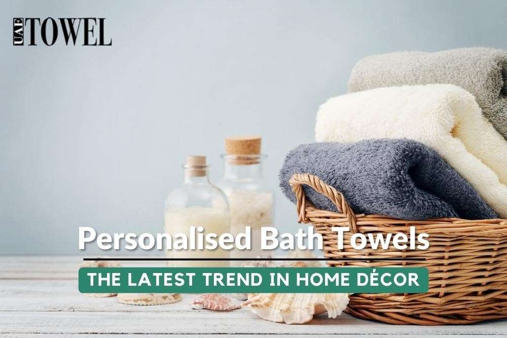 personalised bath towels